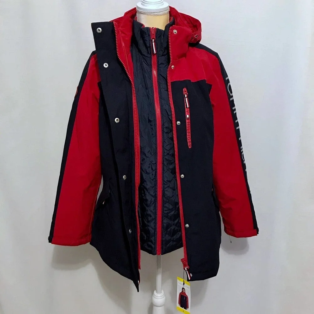 Tommy Hilfiger NWT 3 in 1 All Weather System Jacket Size S